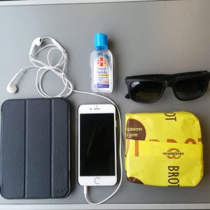 Hygiene train travel essentials